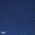 Silla ergonómica giratoria Udine Economy: Con estructura negra, reposabrazos y tapizado Baly (textil), Bonday o piel ecológica - Piel ecológica: Azul - 